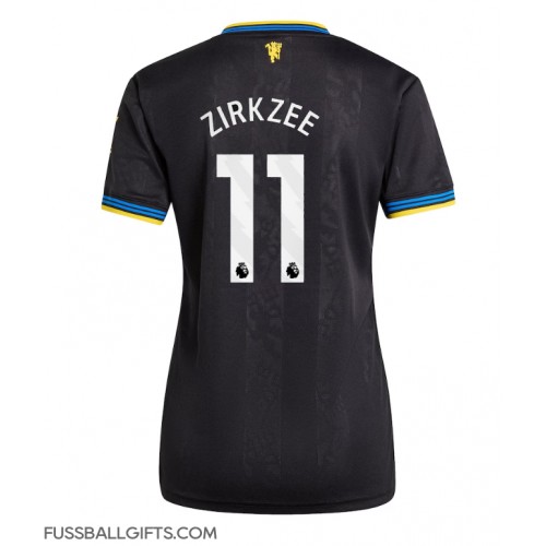 Manchester United Joshua Zirkzee #11 Fußballbekleidung 3rd trikot Damen 2025-26 Kurzarm